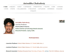 Tablet Screenshot of aniruddhachakraborty.org